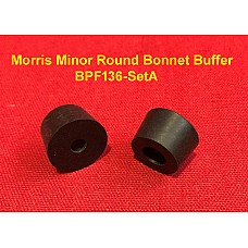 Morris Minor Round Bonnet Buffer (sold as pair)- BPF136-SetA