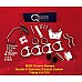 MGB Exhaust System Fitting Kit - Chrome Bumper - Double S Stainless Steel Exhaust System Fitting Kit-C101