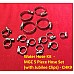 Water Hose Kit  - MGC 5 Piece Hose Set (with Jubilee Clips) - CHK9