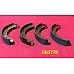 Brake Shoe Set Rear - Triumph TR3A - TR6  - 9 inch  (Models as Indicated)   GBS778