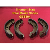 Triumph Stag Rear Brake Shoes - GBS804