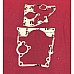 Gasket Set Bottom End Austin-Healey 3000 100/6 GEG243