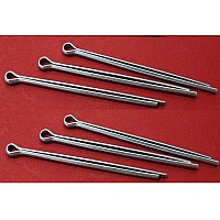 Steel Split pin. 2-1/4" long x 1/8" diameter. (Sold as a Set of 6)    GHF504-SetA