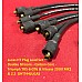 Lucas HT Plug Lead Set  Double Silicone - Carbon Core - Triumph TR5-6 GT6 & Vitesse 2000 MK2  & 2.5  GHT144LUCAS