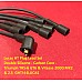 Lucas HT Plug Lead Set  Double Silicone - Carbon Core - Triumph TR5-6 GT6 & Vitesse 2000 MK2  & 2.5  GHT144LUCAS