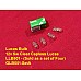 Lucas Bulb 12v 5w CLEAR Capless Lucas LLB501 - (Sold as a set of Four)  GLB501-SetA