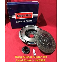 Borg & Beck Clutch Kit - Land Rover 110/88 Mk3 /90 / Range Rover - HK8984