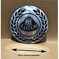 Lotus Emblem 20cm Diameter Laser Cut Composite  LOTUS001