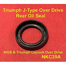 Triumph J-Type Over Drive & MGB Overdrive - 4 Synchromesh - LH Type Rear Oil Seal - NKC39A