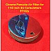 Chrome Pancake Air Filter for 1-1/2 inch  HS4 1.5 SU Carburetors - PF102a