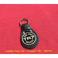 Leather Key Fob - Triumph TR7 - RB7161