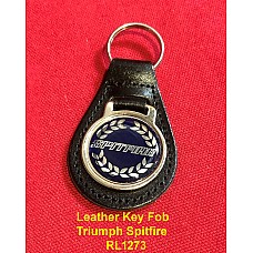 Leather Key Fob - Triumph Spitfire - RL1273