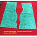 Carpet Underfelt Kit - Triumph TR4A TR5 TR6 - (8 piece set)  RR1200