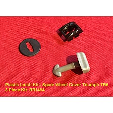 Plastic Latch Kit - Spare Wheel Cover Triumph TR6 - RR1494