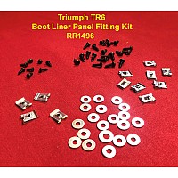 Triumph TR6 Boot Liner Panel Fitting Kit - RR1496