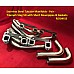 Triumph Stag V8 Stainless Steel Tubular Manifolds - Pair with Short Downpipes & Gaskets - RS1041SS