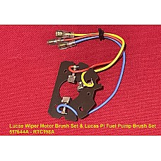 Lucas Wiper Motor Brush Set & Lucas PI Fuel Pump Brush Set - 517644A - RTC198A