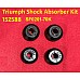 Superflex Polyurethane  Shock Absorber Kit of 4 Bushes - 152588  SF0201-70K