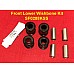 Superflex Front Lower Wishbone  Kit of 4 Cotton Reel (1 Piece) Bushes; 4 Stainless Steel Tubes replaces OEM# 141481 - SF0288KSS