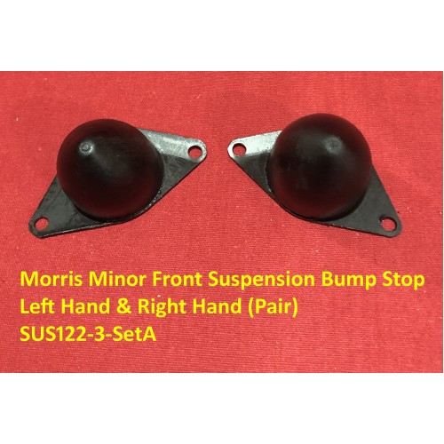 Morris Minor Front Suspension Bump Stop Left Hand & Right Hand (Pair)     SUS122-3-SetA