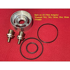 Spin on Oil Filter Adaptor Triumph TR2, TR3, TR3A, TR4, TR4A    TT10861