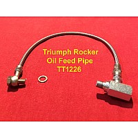 Triumph & MG 1500  Rocker Assembly  Oil Feed Pipe - TT1226