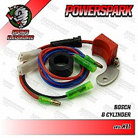 Powerspark Electronic Ignition for Bosch  6Cyl Left Hand Points JFUR6 Distributor      K11-Powerspark