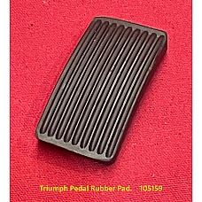 Triumph Pedal Rubber Pad.    105159