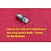 Classic Car LED MCC Dashboard Warning Switch Bulb - Green  12VBA720GRN