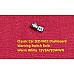 Classic Car LED MCC Dashboard Warning Switch Bulb - Warm White  12VBA720WWN