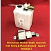 Windscreen Washer Bottle Assembly with Pump & Mount Bracket - Square – 215822ALT