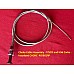 Choke Cable Assembly - 175CD and HS6 Carbs - Inscribed CHOKE  4019001P