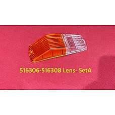 Indicator & Sidelight Cluster Lens Set Only MGB Triumph Spitfire Triumph GT6  516306-516308 Lens - SetA