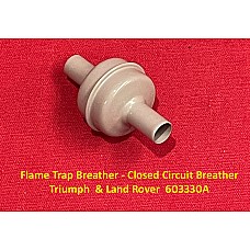 Flame Trap Breather - Closed Circuit Breather  Triumph  & Land Rover  603330A