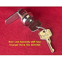 Boot Lock Assembly with Keys - Triumph TR2 & TR3  607070X