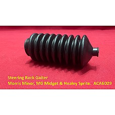 Steering Rack Gaiter Morris Minor, MG Midget & Healey Sprite .  (Sold as a single unit)   ACA6029