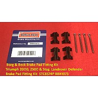  Borg & Beck Brake Pad Fitting Kit Triumph 2000, 2500 & Stag  Landrover Defender Brake Pad Fitting Kit  STC8574P BBK1073
