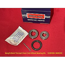 Borg & Beck Front Hub Wheel Bearing Kit  Triumph Saloon Mk2 & Stag .    GHK1016  BWK253