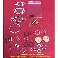 S.U Carburetor Rebuild Kit - For a Single HV1, OM or UBA Carburettor  CRK 267