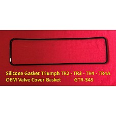 Gasket Innovations Silicone Gasket Triumph TR2 - TR3 - TR4 - TR4A  OEM Valve Cover Gasket GTR-34S