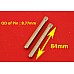 Oversized Door Hinge Pin Set for worn Hinges Morris Minor  HNG505OS-SetA