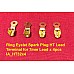 Ring Eyelet Spark Plug HT Lead Terminal for 7mm Lead x 4pcs    IA_HT32x4