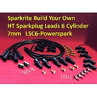 Sparkrite Build Your Own HT Sparkplug Leads 6 Cylinder 7mm   LSC6-Powerspark