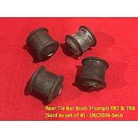 Rear Tie Bar Bush Triumph TR7 & TR8 - (Sold as set of 4) - UKC5514-SetA