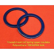 Triumph Front Coil Spring Upper Insulator Polyurethane  139160PBB-SetA