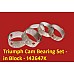 Camshaft Bearing Set - in Block -  Triumph Herald - TR6 Engines    142647K