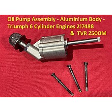 Oil Pump Assembly - Aluminium Body -  Triumph 6 Cylinder Engines & TVR 2500M 217488