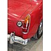 MGB & MG Midget Chrome Lens Rim Rear Indicator and Stop - Tail Lamp  Lucas Type L676 57H5355