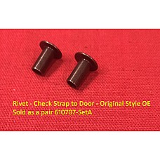Rivet - Check Strap to Door - Original Style OE  Sold as a pair 610707-SetA