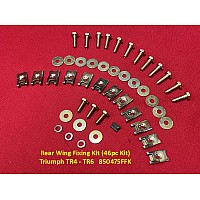 Rear Wing Fixing Kit - Triumph TR4 - TR6  (46pc Kit)   850475FFK